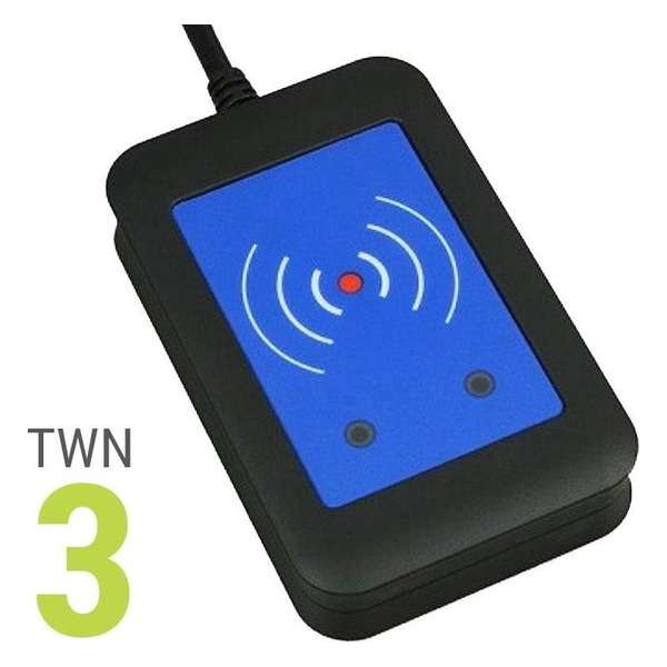 Elatec RFID Reader TWN3 Multi 125 zwart SERIEEL