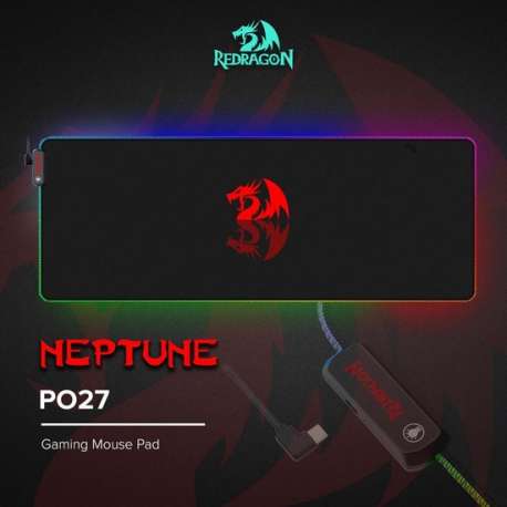 Redragon Neptune RGB Gaming Mouse Pad