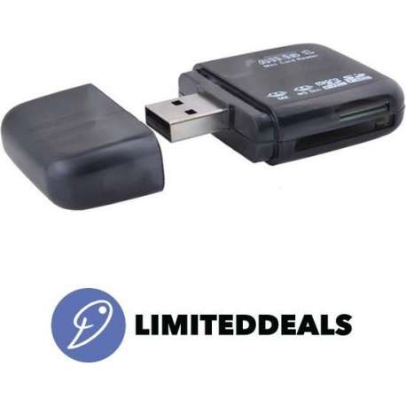 Mini kaartlezer - USB 2.0 - Korte wachttijd handig op weg - All-in-one - LimitedDeals