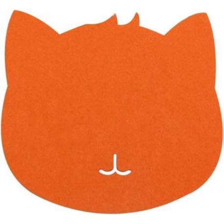 Muismat kat (oranje)