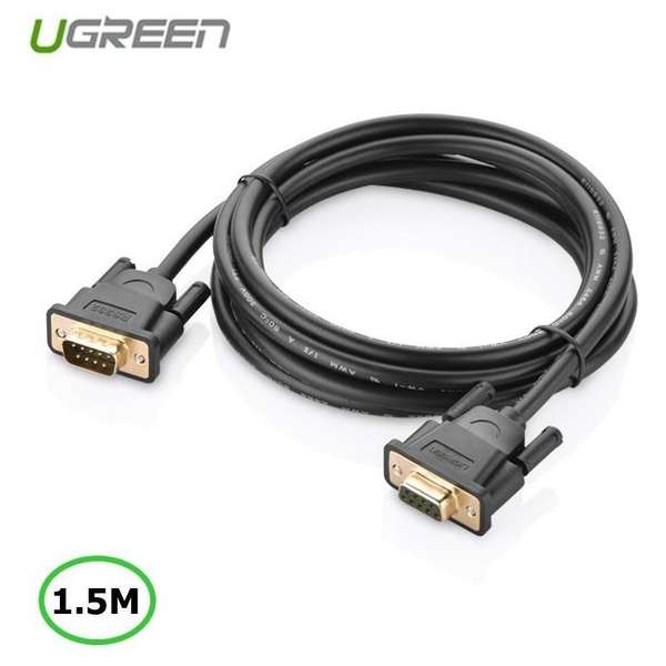 1.5M DB9 to DB9 RS232 COM to COM Male to Female cable UG311