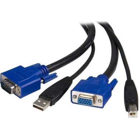 StarTech.com 3m 2-in-1 universele USB KVM kabel