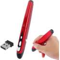 EL-P01 Innovatieve draadloze 2.4 GHz Pen stijl Handheld Muis voor PC & Laptop (rood)