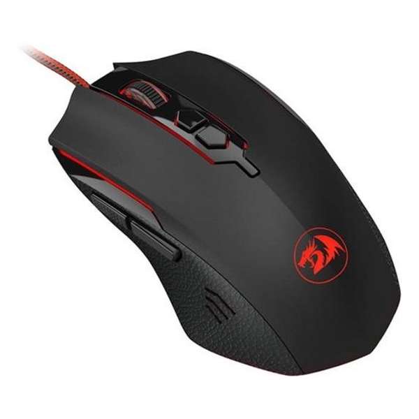 Redragon Gaming muis - 800 TOT 7200 DPI - RGB Verlichting - 7 Knoppen - Ergonomisch - Gamemuis