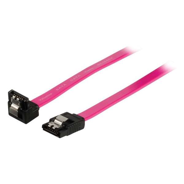 Valueline VLCP73155R05 SATA-kabel 0,5 m SATA 7-pin Rood