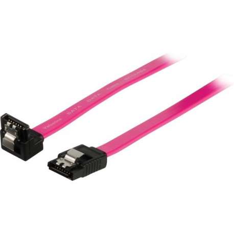 Valueline VLCP73155R05 SATA-kabel 0,5 m SATA 7-pin Rood