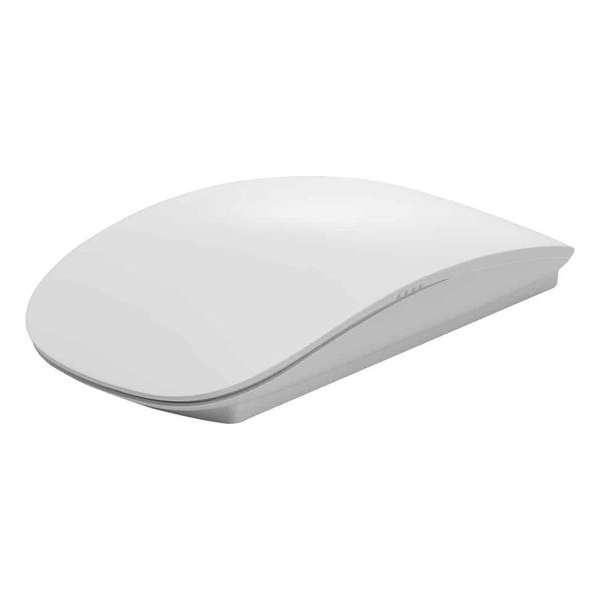 TM-823 2.4G 1200 DPI draadloze touch scroll optische muis voor Mac Desktop Laptop (wit)