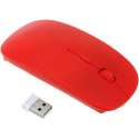 Grote Rode Draadloze Muis - 2.4 Ghz - USB - Voor PC, Laptop en Mac