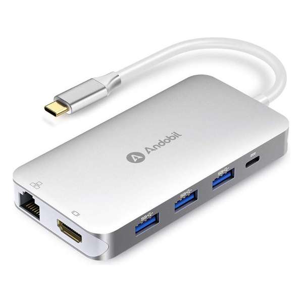 Andobil 9 in 1 USB C naar USB A hub Adapter