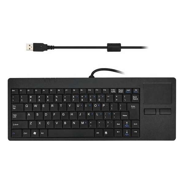 MC-818 82 sleutels-touchpad ultradunne bedraad toetsenbord van de Computer