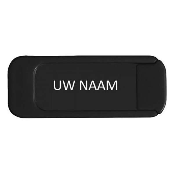 Webcam cover met naam bedrukken