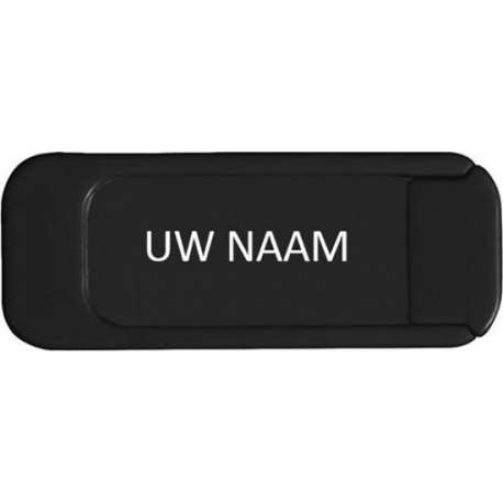 Webcam cover met naam bedrukken