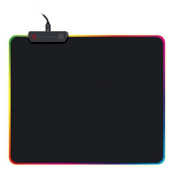 VARR Pro-Gaming mousepad 250x300x4mm LED edge black