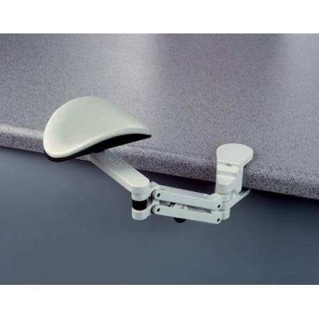 ErgoRest A30 - zonder Mousepad raamfarbe wit Leder zwart