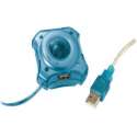 S-Impuls USB hub met 4 poorten - USB2.0 - busgevoed / blauw - 0,50 meter