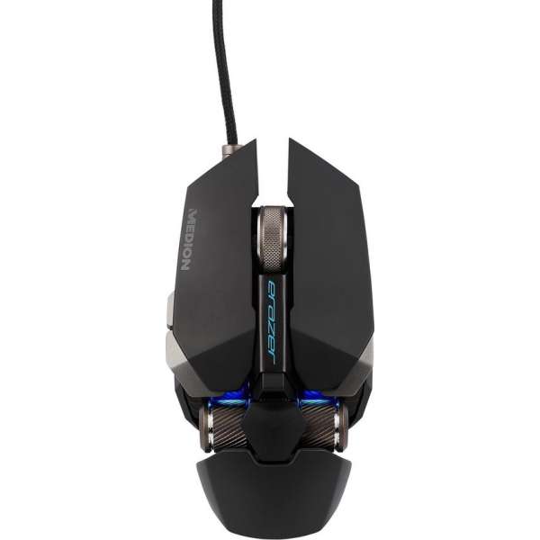 MEDION Gaming-Maus Erazer X81666 muis USB Optisch 12000 DPI Rechtshandig