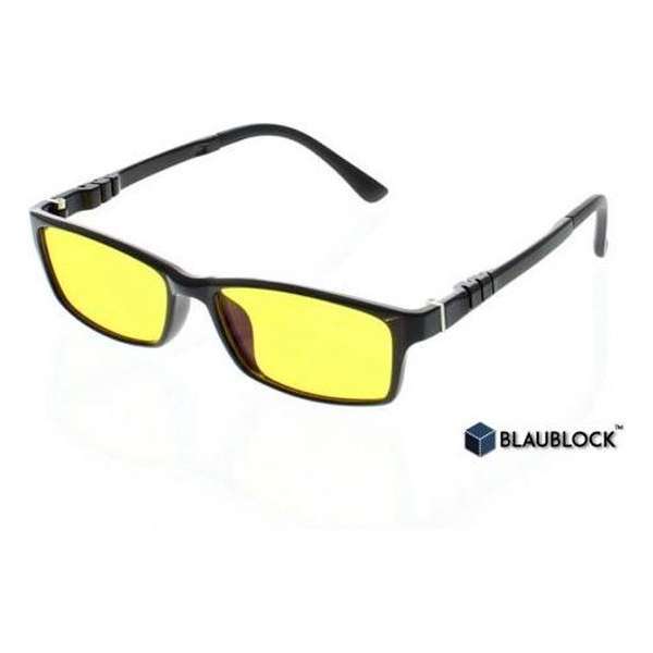 BlauBlock Computerbril Filter - Beeldschermbril die blauw licht blokkeert - Slaapbril - Avondbril - Blauw licht bril