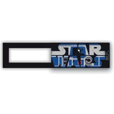 Webcam cover - licentie™ - Star Wars R2-D2 - zwart