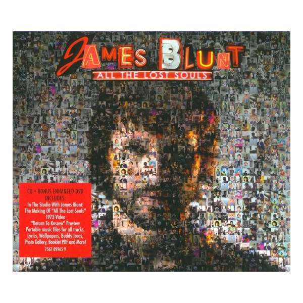 James Blunt ‎– All The Lost Souls  (CD + DVD)