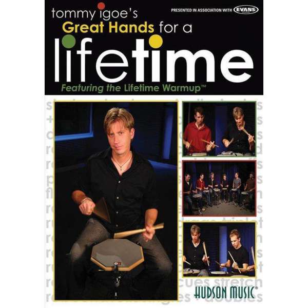 Igoe Great Hands Lifetime Drums Dvd