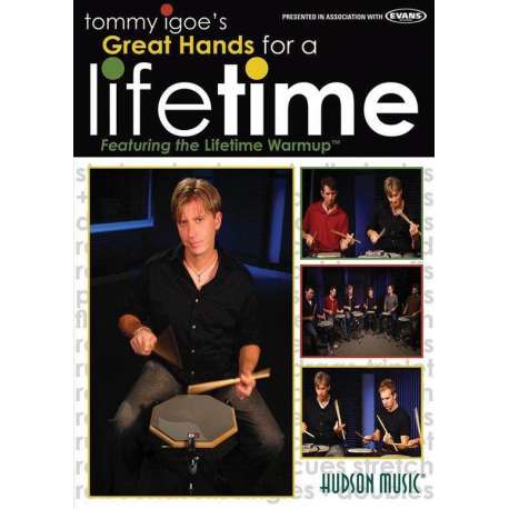 Igoe Great Hands Lifetime Drums Dvd