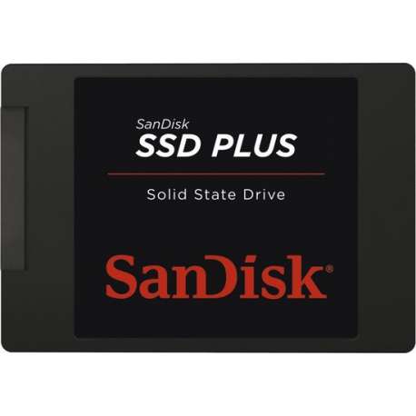 SanDisk "Plus" SSD harde schijf, 1 TB, SATA 3 (6Gbit/s)