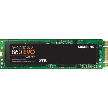 Samsung 860 EVO M.2 Interne SSD - 2TB