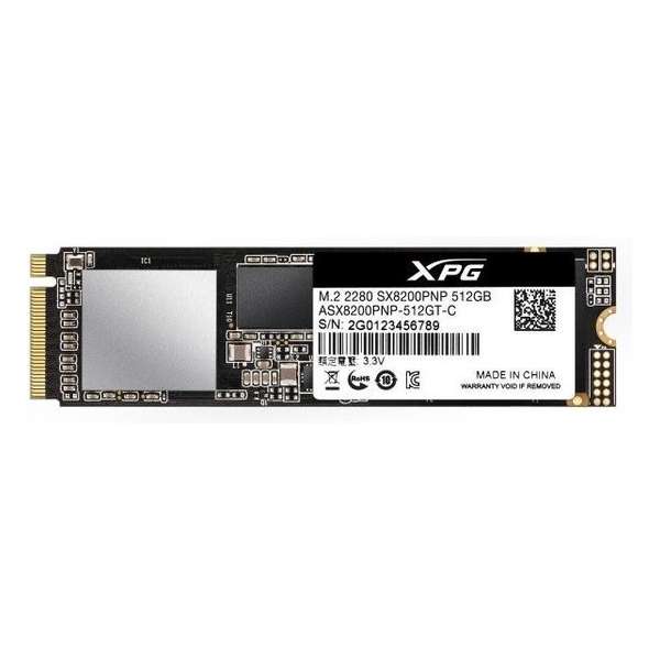 XPG SX8200 Pro internal solid state drive M.2 512 GB PCI Express 3.0 3D TLC NVMe