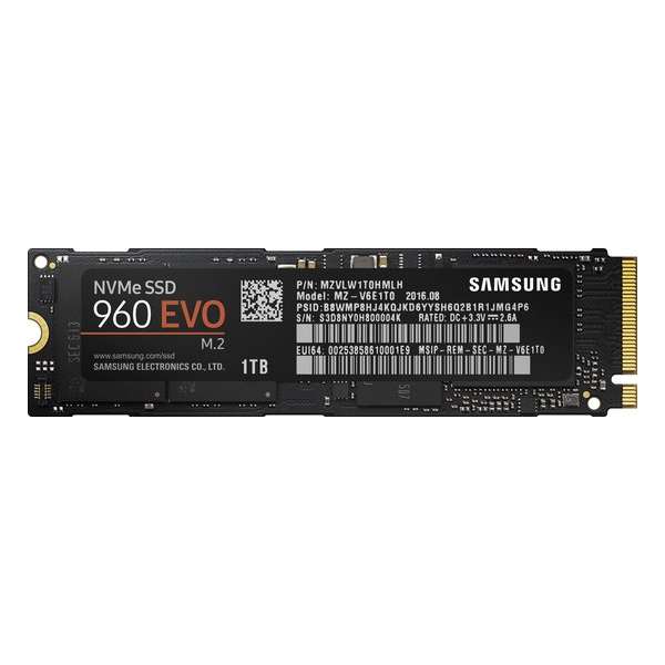 Samsung 960 EVO - Interne SSD - 1 TB