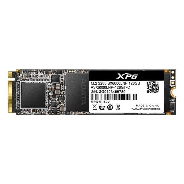 XPG SX6000 Lite M.2 128 GB PCI Express 3.0 3D TLC NVMe