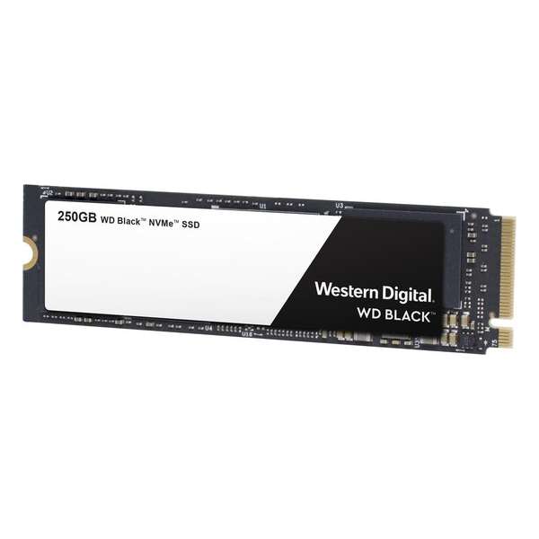 WD Black NVMe SSD 2018 M.2 250 GB