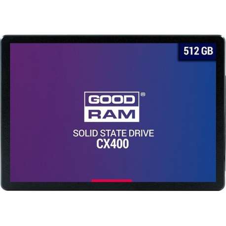 Goodram CX400 internal solid state drive 2.5'' 512 GB SATA III QLC 3D NAND