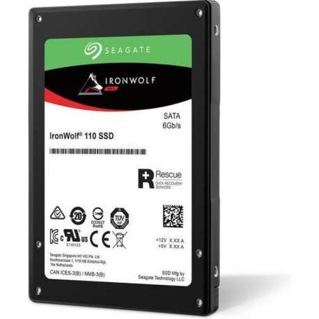 Seagate IronWolf 110 internal solid state drive 2.5'' 480 GB SATA III 3D TLC