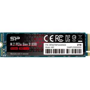 Silicon Power P34A80 M.2 2000 GB PCI Express 3.0 SLC NVMe