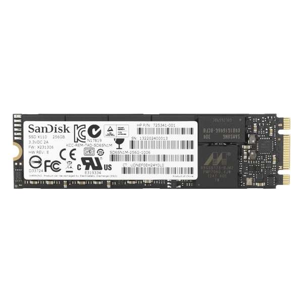 HP Z Turbo Drive Gen2 256-GB M.2 solid-state schijf