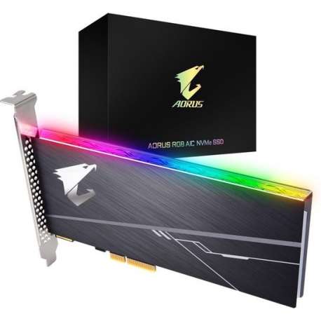 Gigabyte AORUS RGB AIC Full-Height/Half-Length (FH/HL) 512 GB PCI Express 3.0 3D TLC NVMe