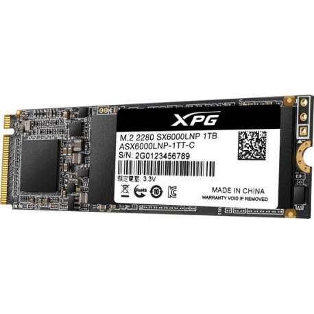 XPG SX6000 Lite internal solid state drive M.2 1000 GB PCI Express 3.0 3D TLC NVMe