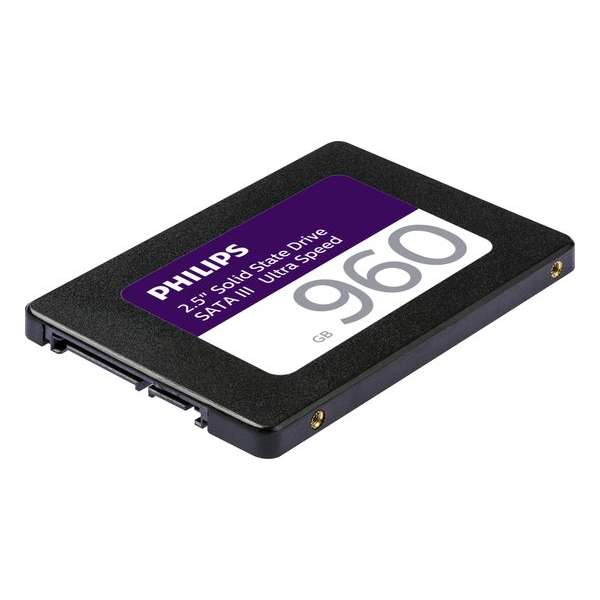 Philips Ultra Speed SSD 960GB 2.5 Inch SATA 6Gb/s - interne Solid-State-Drive