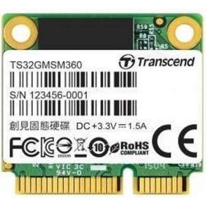 Transcend TS32GMSM360 internal solid state drive mSATA 32 GB SATA III MLC