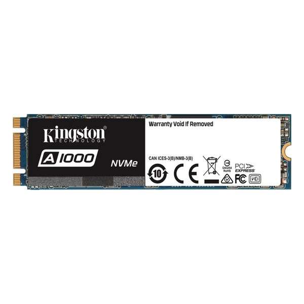 Kingston Technology A1000 internal solid state drive 960 GB PCI Express 3D TLC M.2