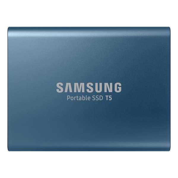 Samsung T5 500GB Externe SSD - Blauw