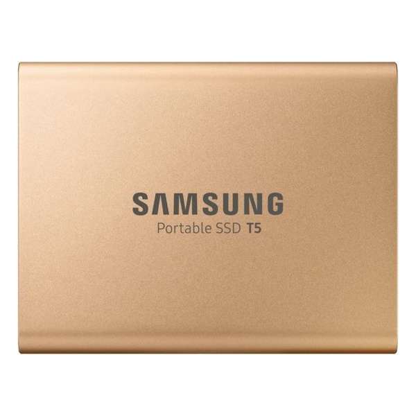 Samsung T5 500GB Portable SSD - Goud