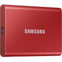 Samsung Portable SSD T7 - 2TB - Rood