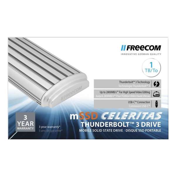 Freecom mSSD Celeritas 1TB Thunderbolt 3