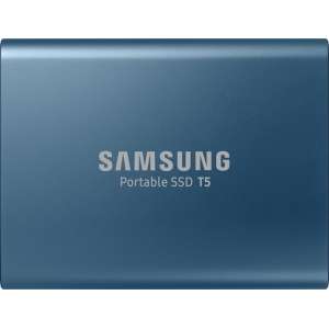 Samsung T5 250GB Portable SSD - Blauw