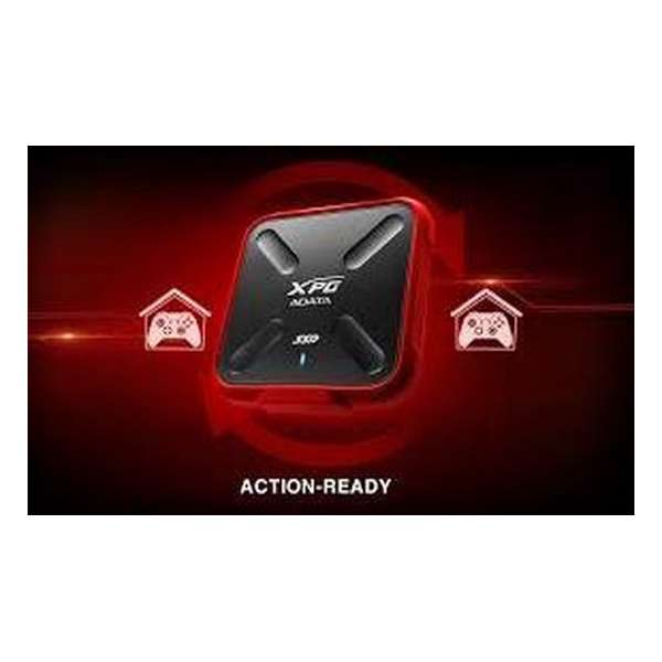 ADATA GAMING Externe SSD SD700X 512GB Rood