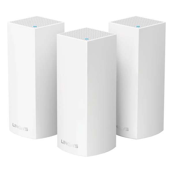 Linksys Velop Tri Band - Multiroom Wifi Systeem - Triple Pack / Wit