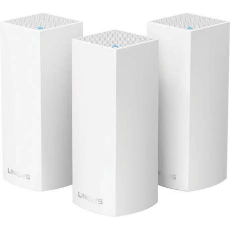 Linksys Velop Tri Band - Multiroom Wifi Systeem - Triple Pack / Wit