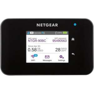 Netgear AirCard 810S - Mobile Hotspot - Mifi Router - Wifi Router - 15 apparaten tegelijkertijd - werkt met 4G SIM-kaart