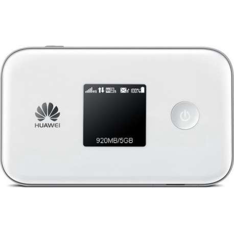 Huawei E5577s-321 draadloze router Dual-band (2.4 GHz / 5 GHz) 3G 4G Wit